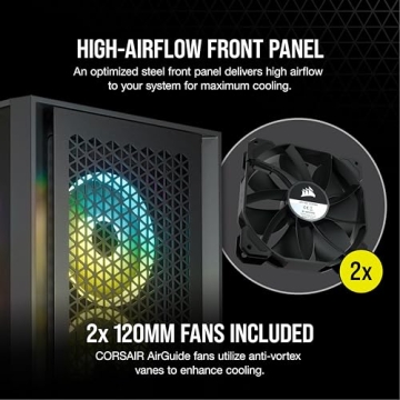 CORSAIR 4000D AIRFLOW Mid-Tower ATX Case with Tempered Glass