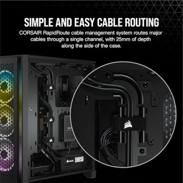 CORSAIR 4000D AIRFLOW Mid-Tower ATX Case with Tempered Glass
