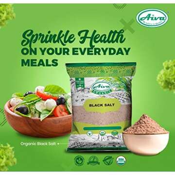 AIVA Natural Black Salt 7 oz