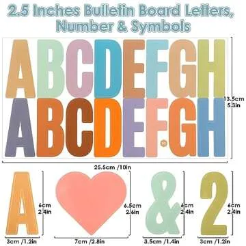 Durable 600 Pcs Large Letter Stickers Set for Crafting