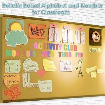 Durable 600 Pcs Large Letter Stickers Set for Crafting