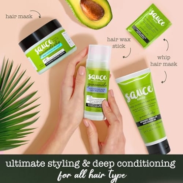 Sauce Beauty Guacamole Hair Mask for Damaged Hair Care