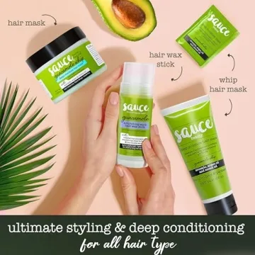 Sauce Beauty Guacamole Hair Mask for Damaged Hair Care