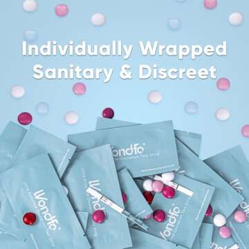 Wondfo Ultra Accurate Ovulation Test Strips - Quantitative Urine Ovulation Tests with Numerical Result, Fertility Cycle Monitoring- 20 LH Test