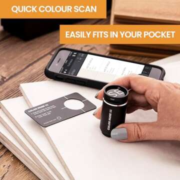 Color Muse SE Colorimeter: Portable Paint Color Matching Device for Designers and Painters