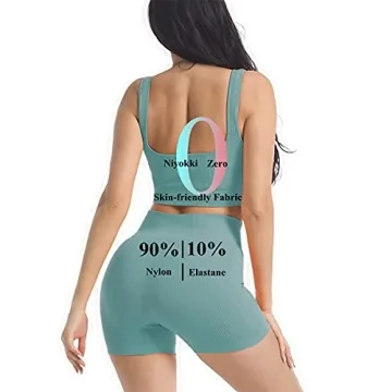 Stylish 2-Piece Yoga Workout Sets for Women - 2 Pack