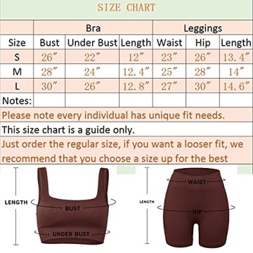 Stylish 2-Piece Yoga Workout Sets for Women - 2 Pack