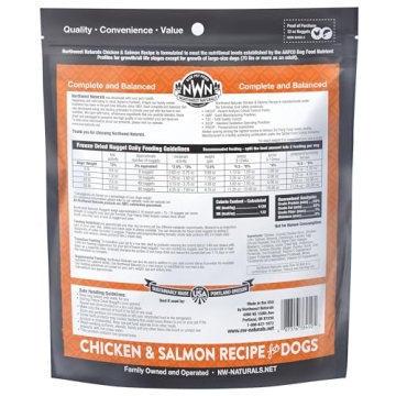 Premium Northwest Naturals Chicken & Salmon Dog Food - 12 Oz