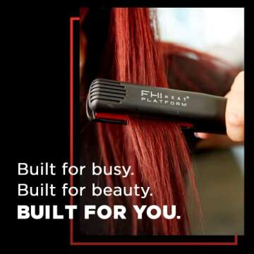 FHI HEAT Pro Styling Tourmaline Hair Straightener, 1 Inch