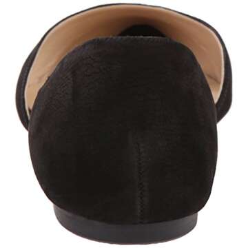 Nine West Women's Starship Ballet Flat, Black, 6.5