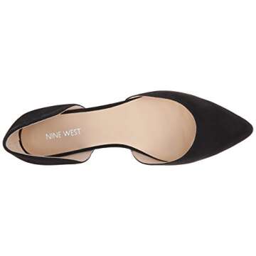 Nine West Women's Starship Ballet Flat, Black, 6.5