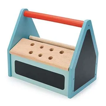Tender Leaf Toys Tap Tap Tool Box for Kids 3+