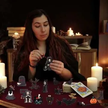 Sonwyoung 58 Pcs Halloween Mini Figurines Set - Spooky Decor