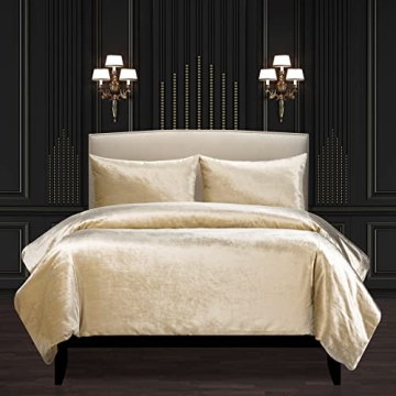 Golden Hours Luxury Duvet Cover Set for King Beds