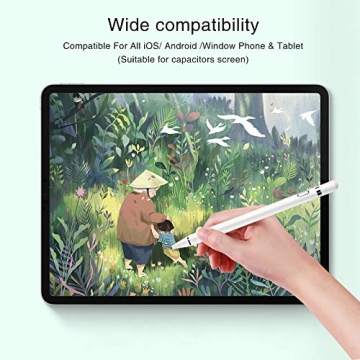 Stylus Pen for Touch Screens - Rechargeable Fine Point