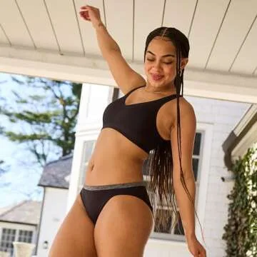 Hanes Women's Comfort Evolution Bra, Black, Large