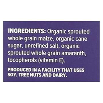 One Degree Organic Sprouted Ancient Maize Flakes Cereal 12oz