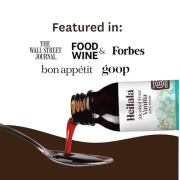 HEILALA - Alcohol Free Pure Vanilla Extract - With Vanilla Bean Seeds - Hand-Selected, Ethically Sourced & Cold-Pressed - 50ml