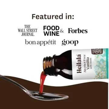 HEILALA - Alcohol Free Pure Vanilla Extract - With Vanilla Bean Seeds - Hand-Selected, Ethically Sourced & Cold-Pressed - 50ml