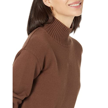 Amazon Essentials Women's Cotton Sweater in Deep Brown