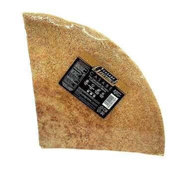 Casabe Gourmet Vegan Cassava Bread - 6 Pack, Natural Flavor, From Venezuela