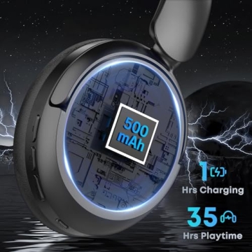MMWOWARTS Bluetooth Headphones with Active Noise Cancelling