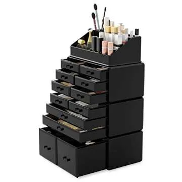 READAEER Makeup Organizer - Premium Storage Drawers for Beauty