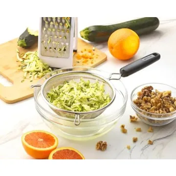 Goodcook 6-Inch Strainer - Aluminum Mesh, Medium Size