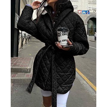 BTFBM Quilted Jacket for Women - Stylish & Warm Outerwear
