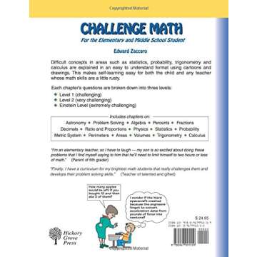 Challenge Math: For the Elementary and Middle School Student