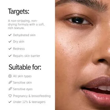 The INKEY List Mini Oat Cleansing Balm, Rich Balm Removes Makeup and Impurities, Reduces Redness, Travel Size, 1.69 Fl Oz each