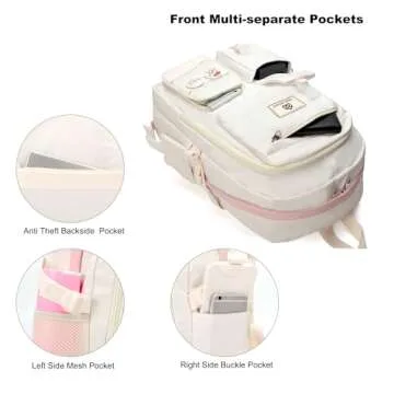 Stylish 15.6 Inch Laptop Backpack for School and Travel