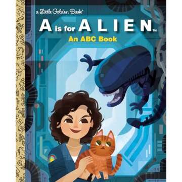 A Is for Alien ABC Book by Little Golden Book