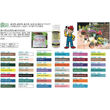 DecoArt Patio Paint - Weather-Resistant & Versatile