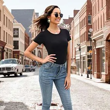MLYENX 5 Pack Women Bodysuits for Comfort and Style