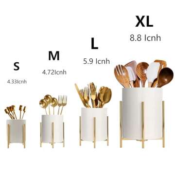 SIEBOLD Elegant Silverware Holder for Home and Parties