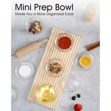 beroca Mini Glass Bowls - Versatile Bowls for Cooking