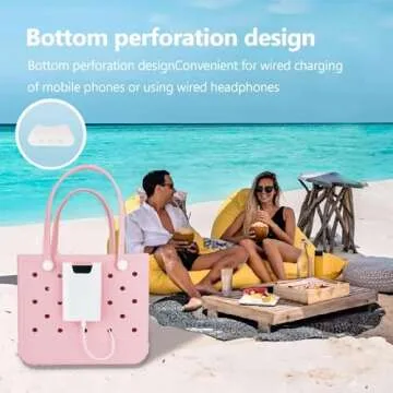 Buy QxbBox Silicone Phone Holder for Beach Bags Today!