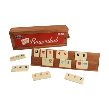 Rummikub Vintage Edition Tile Game in Wooden Case for 4 Players