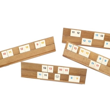 Rummikub Vintage Edition Tile Game in Wooden Case for 4 Players