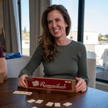Rummikub Vintage Edition Tile Game in Wooden Case for 4 Players