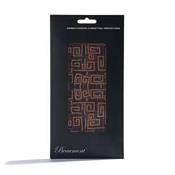 Beaumont Bamboo Charcoal Clarinet Pull Through Swab - Ethnic Amber