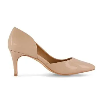 CUSHIONAIRE Women's Blush Dress Pumps with Memory Foam