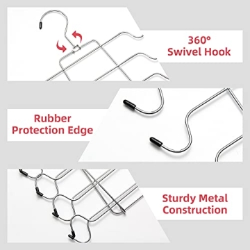 Niclogi Bra Hanger - 4 Pack Space-Saving Tank Top Organizer