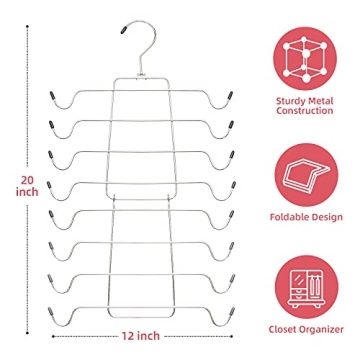 Niclogi Bra Hanger - 4 Pack Space-Saving Tank Top Organizer