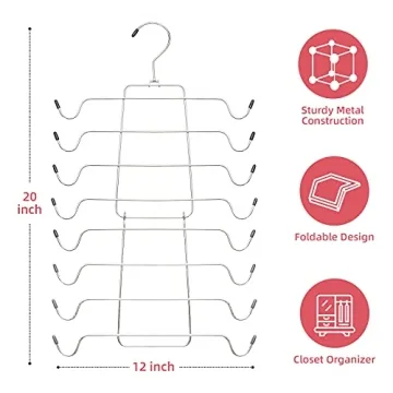 Niclogi Bra Hanger - 4 Pack Space-Saving Tank Top Organizer