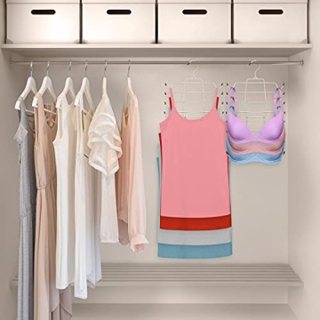 Niclogi Bra Hanger - 4 Pack Space-Saving Tank Top Organizer