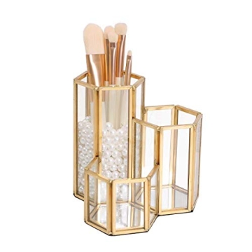 Elegant K COOL Decorative Makeup Brush Holder for Women