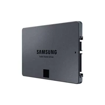 SAMSUNG 870 QVO SATA III SSD 4TB 2.5" Internal Solid State Drive, Upgrade Desktop PC or Laptop Memory and Storage for IT Pros, Creators, Everyday Users, MZ-77Q4T0B