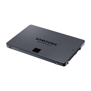 SAMSUNG 870 QVO SATA III SSD 4TB 2.5" Internal Solid State Drive, Upgrade Desktop PC or Laptop Memory and Storage for IT Pros, Creators, Everyday Users, MZ-77Q4T0B